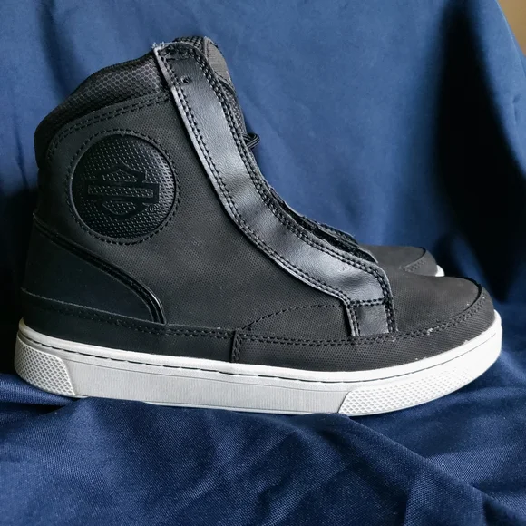 Harley-Davidson Men's Vardon Waterproof Black Riding Shoe - Picture 3 of 7